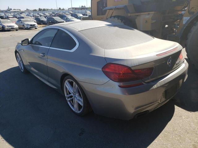 WBALX3C53CDV77214 - 2012 BMW 650 I GRAY photo 2
