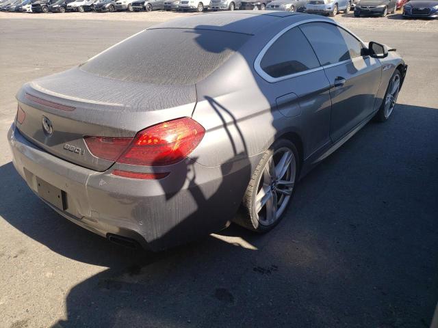 WBALX3C53CDV77214 - 2012 BMW 650 I GRAY photo 3