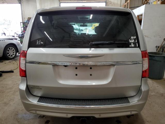 2C4RC1CG5CR363174 - 2012 CHRYSLER TOWN & COU TOURING L SILVER photo 6
