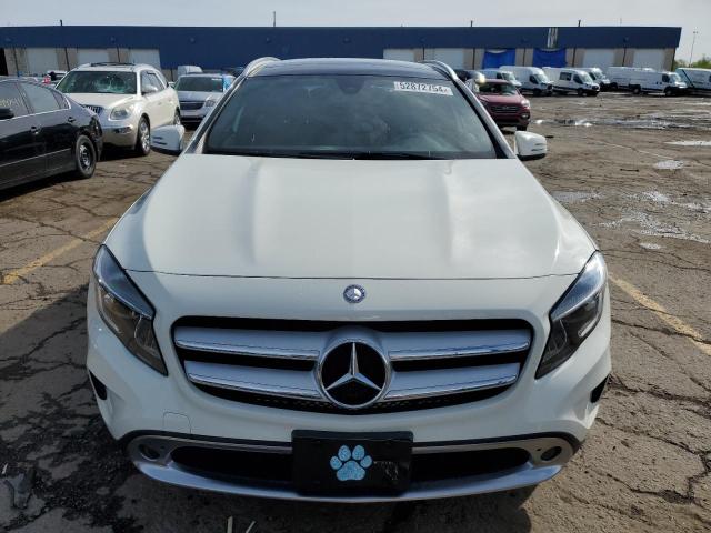 WDCTG4GB5HJ342504 - 2017 MERCEDES-BENZ GLA 250 4MATIC WHITE photo 5