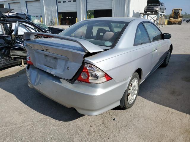 1HGEM22584L084539 - 2004 HONDA CIVIC LX SILVER photo 3