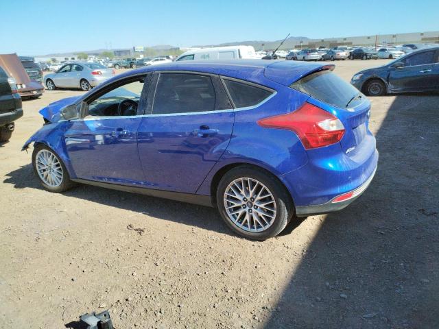 1FADP3N22DL103214 - 2013 FORD FOCUS TITANIUM BLUE photo 2