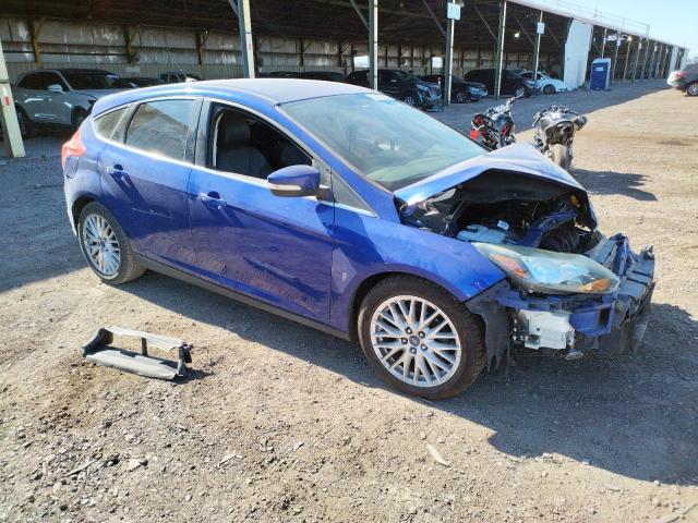 1FADP3N22DL103214 - 2013 FORD FOCUS TITANIUM BLUE photo 4