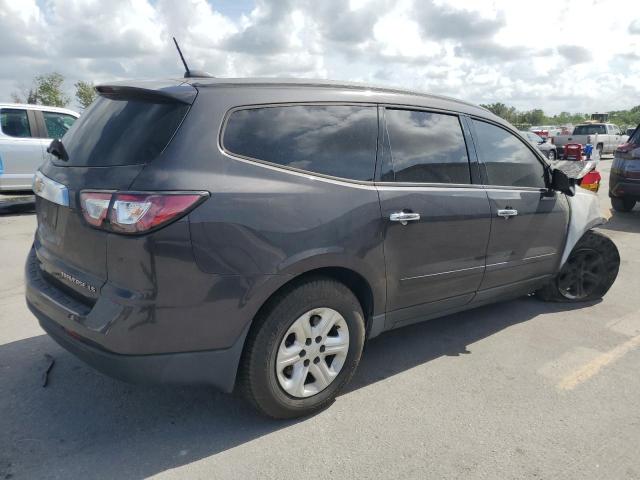 1GNKRFED9GJ241242 - 2016 CHEVROLET TRAVERSE LS GRAY photo 3