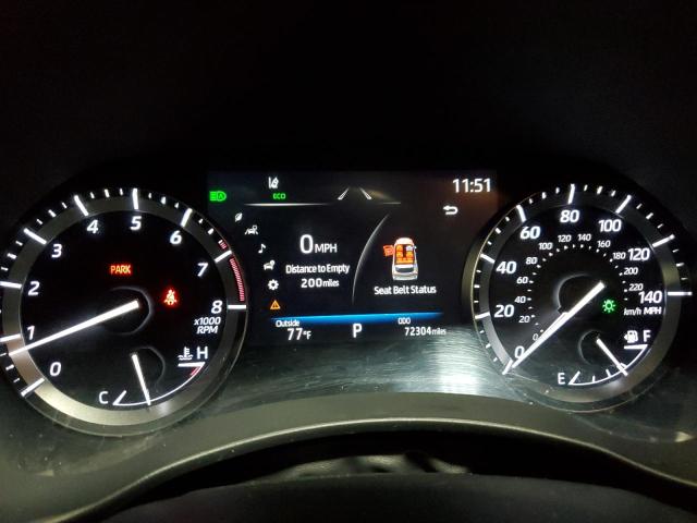 5TDGZRBH5MS548977 - 2021 TOYOTA HIGHLANDER XLE GRAY photo 9