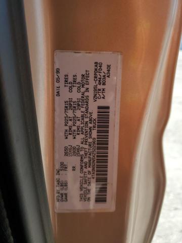 4TASN92N5XZ522969 - 1999 TOYOTA TACOMA XTRACAB PRERUNNER 棕色 照片 12