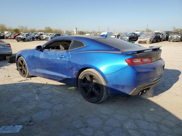 1G1FH1R72H0114367 - 2017 CHEVROLET CAMARO SS BLUE photo 2