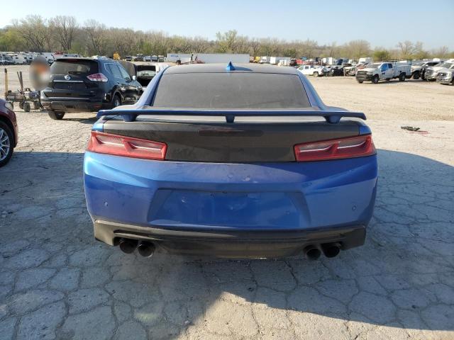 1G1FH1R72H0114367 - 2017 CHEVROLET CAMARO SS BLUE photo 6