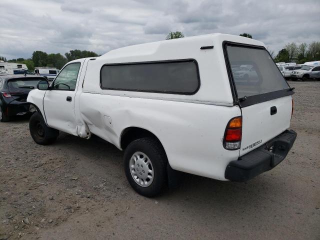 5TBJN321X1S135104 - 2001 TOYOTA TUNDRA WHITE photo 2