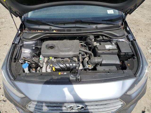 3KPC24A3XJE007540 - 2018 HYUNDAI ACCENT SE GRAY photo 11