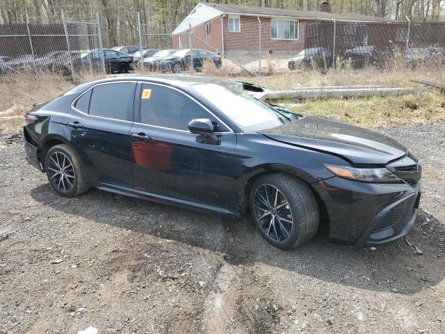 4T1G11AK3RU893607 - 2024 TOYOTA CAMRY SE NIGHT SHADE BLACK photo 4