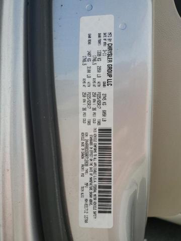 2A4RR8DG5BR712039 - 2011 CHRYSLER TOWN & COU TOURING L SILVER photo 12