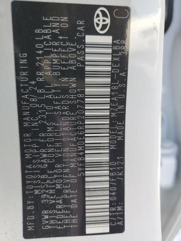 5YFB4MDE6RP207781 - 2024 TOYOTA COROLLA LE 黑色 照片 13