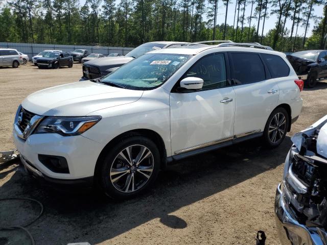 5N1DR2MN8KC624313 - 2019 NISSAN PATHFINDER S WHITE photo 1