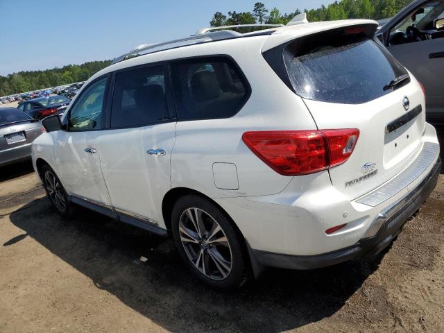 5N1DR2MN8KC624313 - 2019 NISSAN PATHFINDER S WHITE photo 2