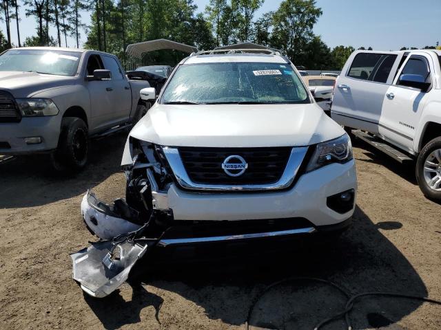 5N1DR2MN8KC624313 - 2019 NISSAN PATHFINDER S WHITE photo 5