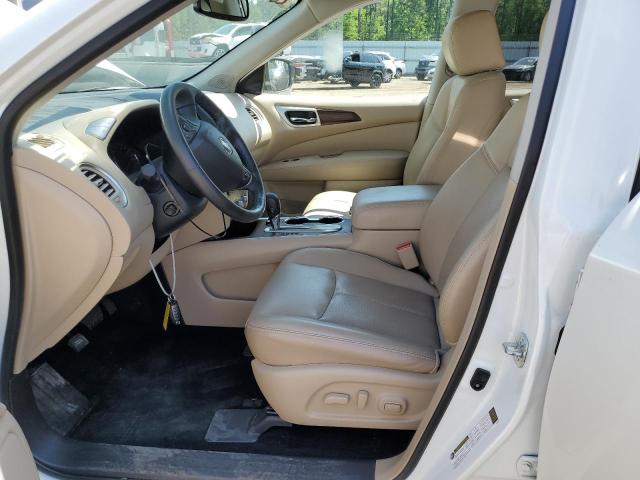 5N1DR2MN8KC624313 - 2019 NISSAN PATHFINDER S WHITE photo 7