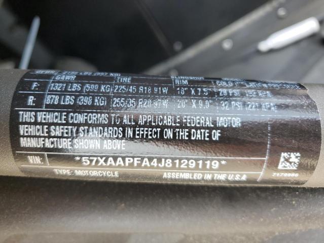 57XAAPFA4J8129119 - 2018 POLARIS SLINGSHOT SL TWO TONE photo 10