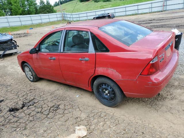 1FAFP34N27W296794 - 2007 FORD FOCUS ZX4 RED photo 2