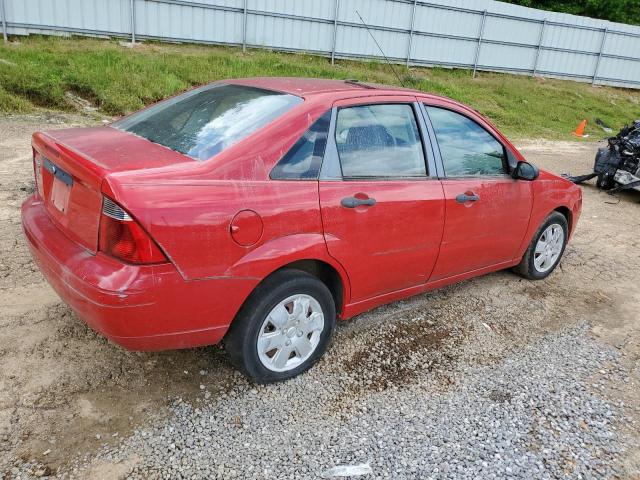 1FAFP34N27W296794 - 2007 FORD FOCUS ZX4 RED photo 3