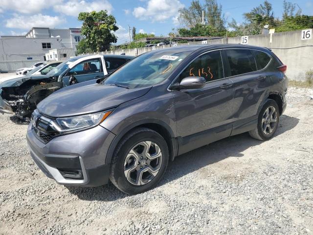 2HKRW2H86MH681804 - 2021 HONDA CR-V EXL GRAY photo 1