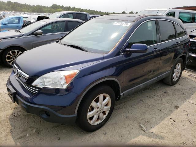 5J6RE48789L040155 - 2009 HONDA CR-V EXL BLUE photo 1