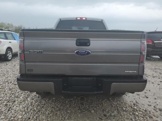 1FTFX1EF5EFA83955 - 2014 FORD F150 SUPER CAB GRAY photo 6