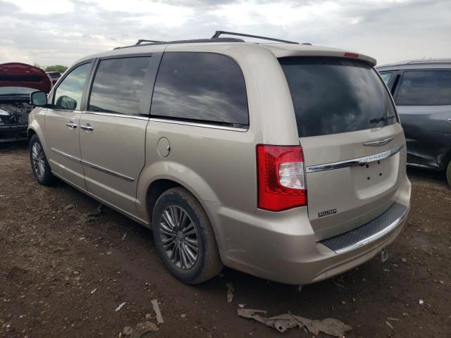 2C4RC1CG9DR759805 - 2013 CHRYSLER TOWN & COU TOURING L TAN photo 2