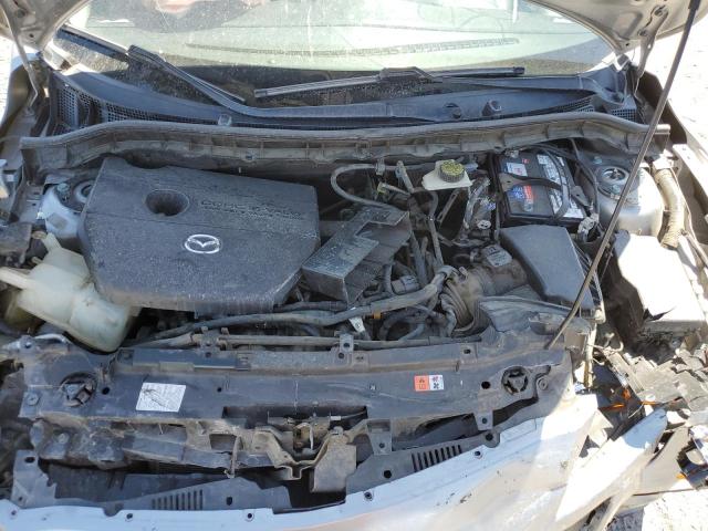 JM1BL1VFXC1511474 - 2012 MAZDA 3 I SILVER photo 11