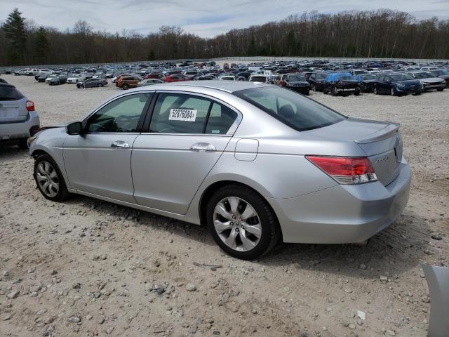 1HGCP36819A051247 - 2009 HONDA ACCORD EXL SILVER photo 2