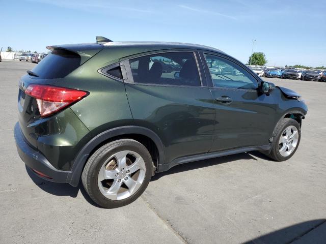 3CZRU5H79GM725396 - 2016 HONDA HR-V EXL GREEN photo 3