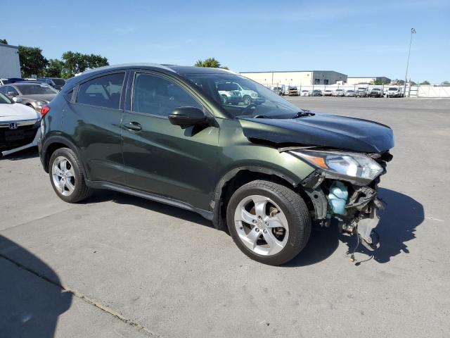 3CZRU5H79GM725396 - 2016 HONDA HR-V EXL GREEN photo 4