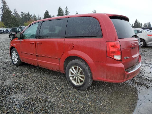 2C4RDGCG6DR771636 - 2013 DODGE GRAND CARA SXT RED photo 2