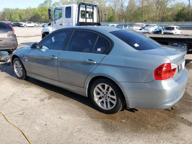 WBAVC73577KP34045 - 2007 BMW 328 XI SULEV BLUE photo 2