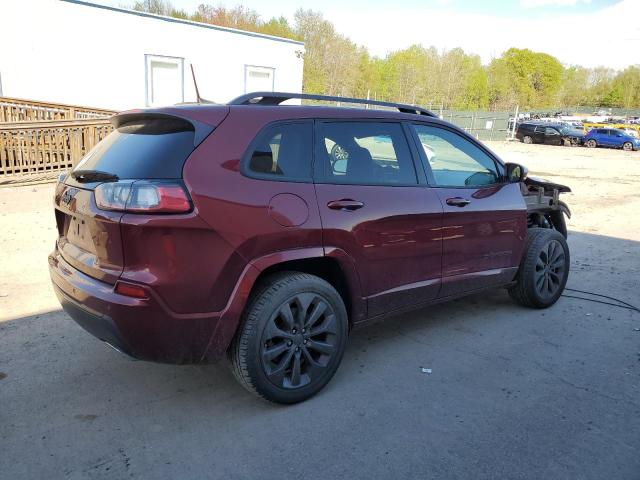 1C4PJMDX4KD378473 - 2019 JEEP CHEROKEE LIMITED BURGUNDY photo 3