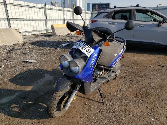 LPRSE48Y49A004596 - 2009 YAMAHA YW125 BLUE photo 2