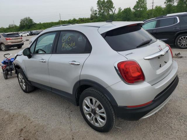 ZFBCFYBT6GP382363 - 2016 FIAT 500X EASY SILVER photo 2