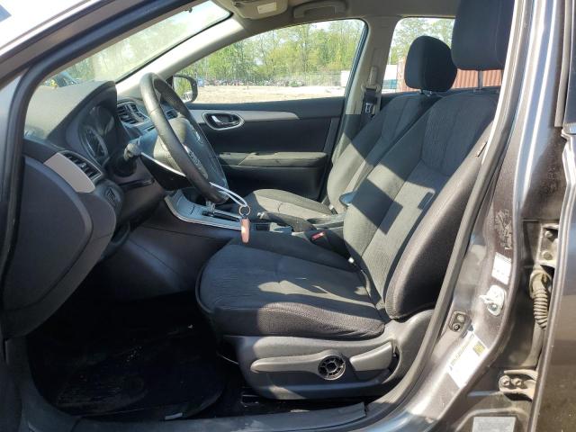 3N1AB7APXFL673377 - 2015 NISSAN SENTRA S SILVER photo 7