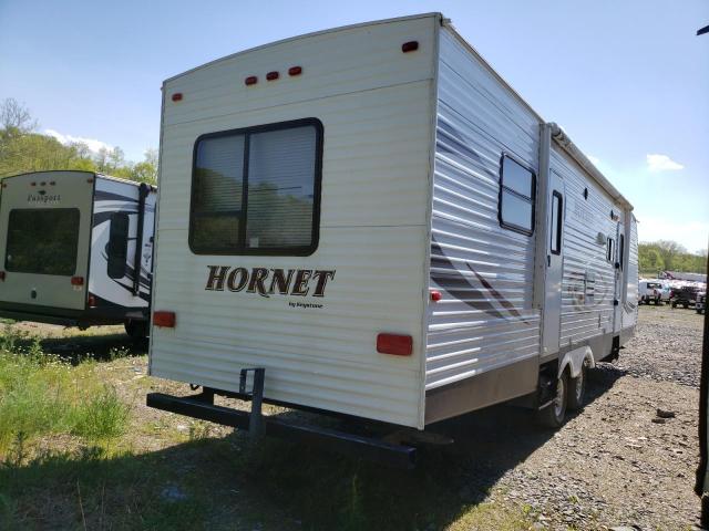 4YDT32B25B7201074 - 2011 KEYSTONE HORNET WHITE photo 4