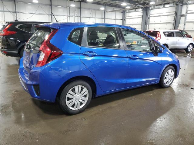 JHMGK5H54HS013922 - 2017 HONDA FIT LX BLUE photo 3