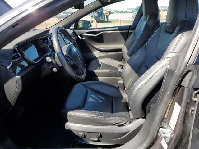 5YJSA1E11GF128028 - 2016 TESLA MODEL S 灰色 照片 7