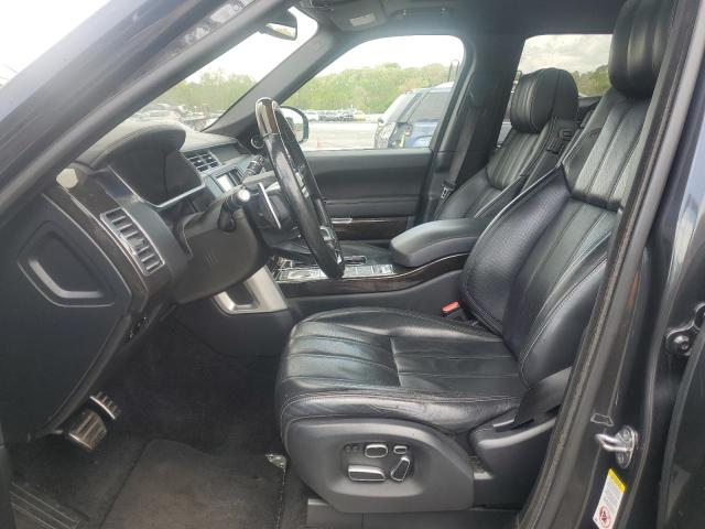 SALGV3TF8FA222606 - 2015 LAND ROVER RANGE ROVE AUTOBIOGRAPHY CHARCOAL photo 7