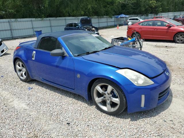 JN1AZ36A56M456222 - 2006 NISSAN 350Z ROADSTER BLUE photo 4