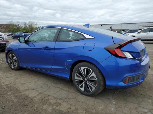 2HGFC3B71GH359006 - 2016 HONDA CIVIC EXL ლურჯი ფოტო 2