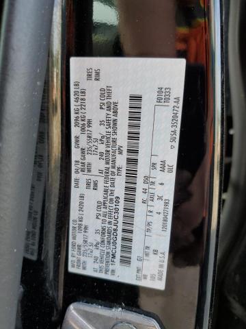 1FMCU0GD8JUC30109 - 2018 FORD ESCAPE SE Schwarz Foto 13