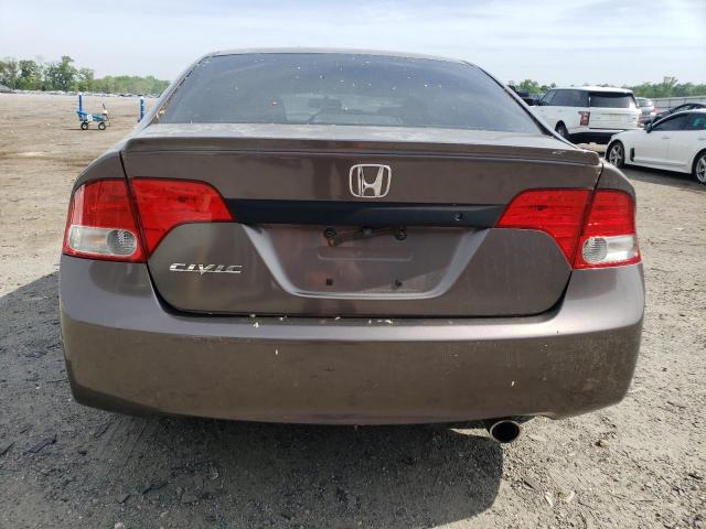 2HGFA1F69AH514873 - 2010 HONDA CIVIC LX-S Մոխրագույն լուսանկար 6