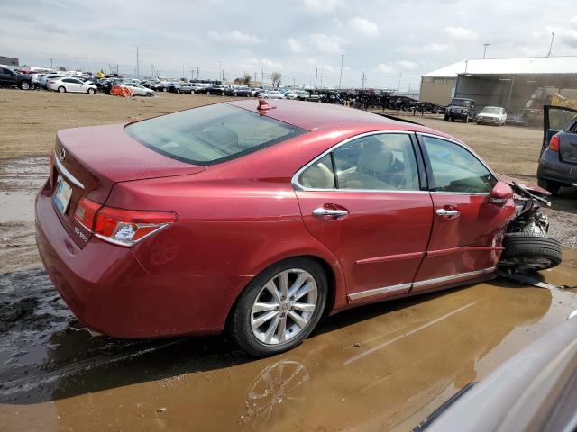 JTHBK1EG7B2440673 - 2011 LEXUS ES 350 RED photo 3