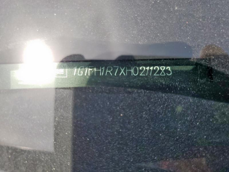 1G1FH1R7XH0211283 - 2017 CHEVROLET CAMARO SS BLUE photo 12