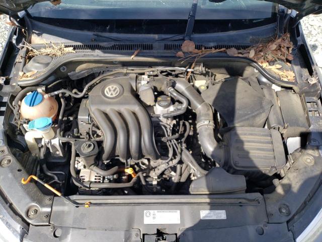 3VW2K7AJ1CM419914 - 2012 VOLKSWAGEN JETTA BASE 灰色 照片 11