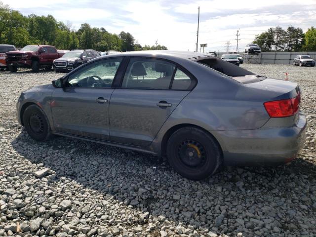 3VW2K7AJ1CM419914 - 2012 VOLKSWAGEN JETTA BASE 灰色 照片 2